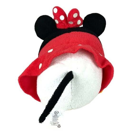 Disney Store Minnie Mouse Tsum Tsum Plush 12 inch Red Black Soft Cuddly Doll - Picture 5 of 8